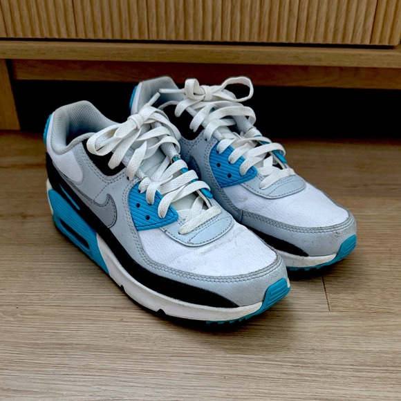 Nike Other - Youth Nike Air Max White and Light Blue Sneakers